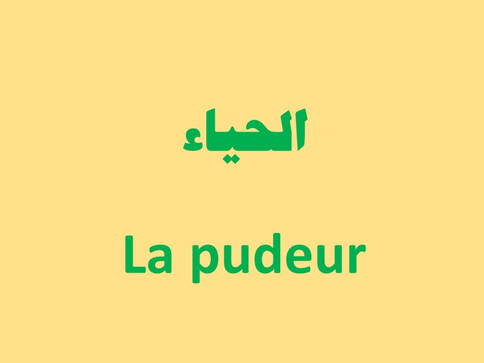 La pudeur