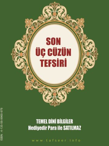 Son Üç Cüzün Tefsiri ile Müslümanı İlgilendiren Temel Bilgiler