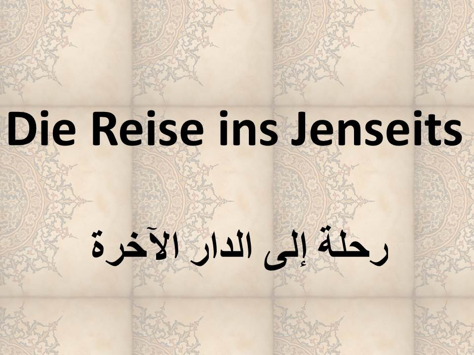 Die Reise ins Jenseits