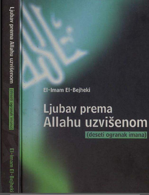 Ljubav prema Allahu Uzvišenom